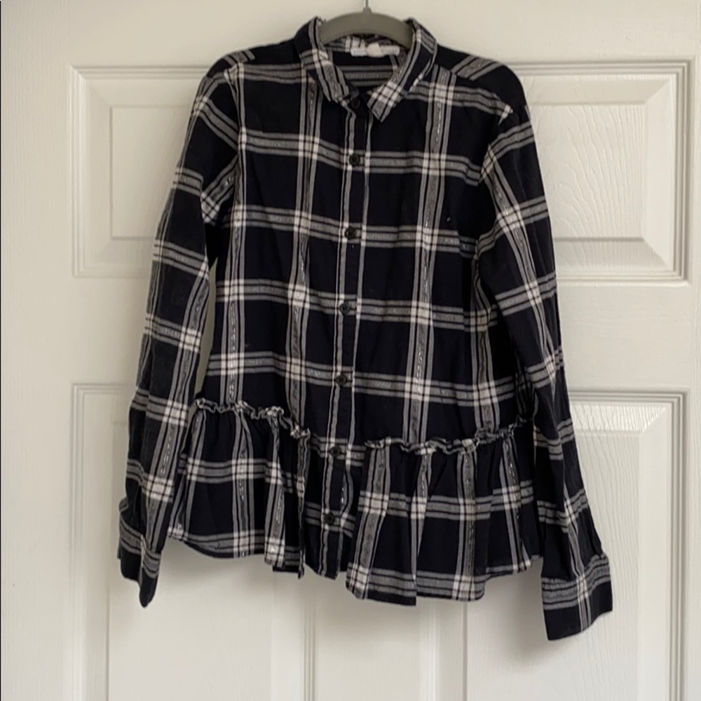 Rockets of Awesome Girls Plaid Shirt